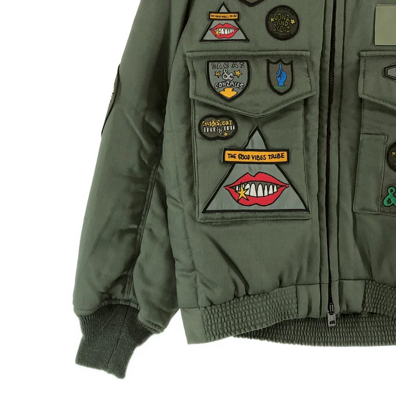sacai / サカイ | 2024AW | × SPIEWAK Gonz Multi Patch Blouson ワッペン ジャケット | 1 | メンズ