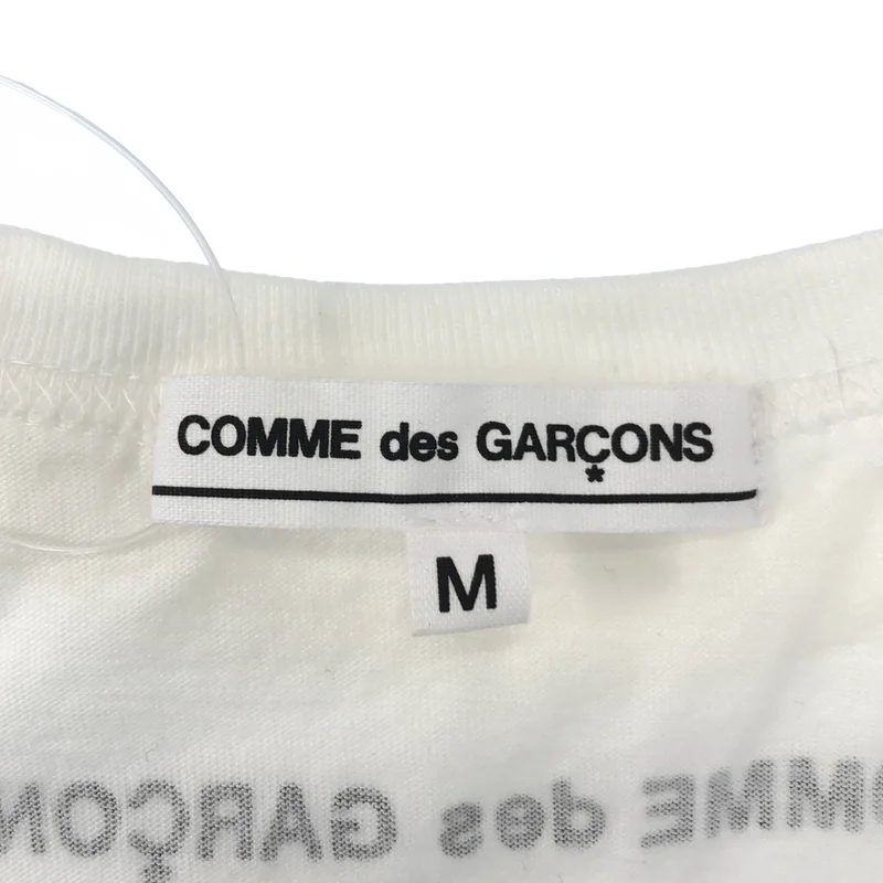 COMME des GARCONS / コムデギャルソン | 2007AW | × KAWS /  コットン ロゴプリント Tシャツ | M | レディース