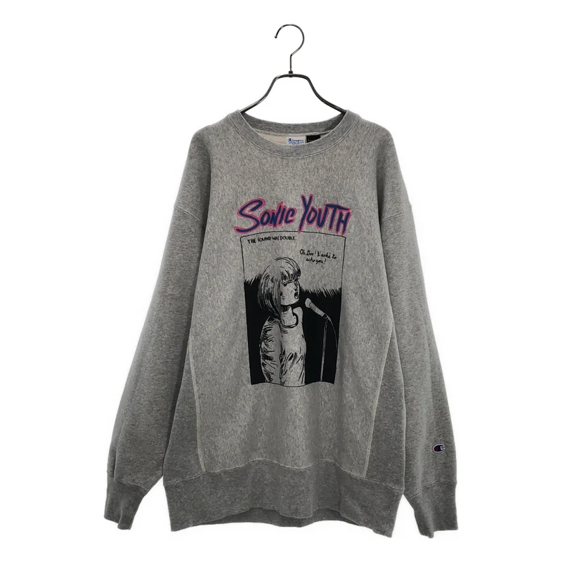 CHAMPION / チャンピオン | × SONIC YOUTH / ×BEAMS / グラフィックプリント スウェット | XL | メンズ