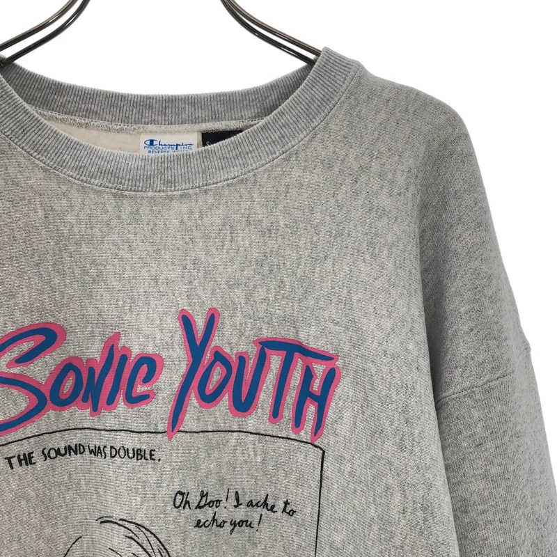CHAMPION / チャンピオン | × SONIC YOUTH / ×BEAMS / グラフィックプリント スウェット | XL | メンズ