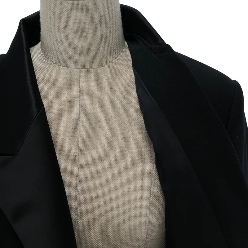 sacai / サカイ | ベルテッド ダブルブレスト テーラードジャケット | 1 | レディース