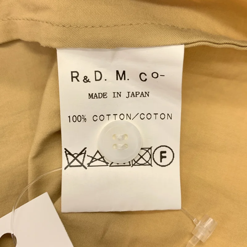 R&D.M.Co / オールドマンズテーラー | コットン ショートスリーブ ワンピース |