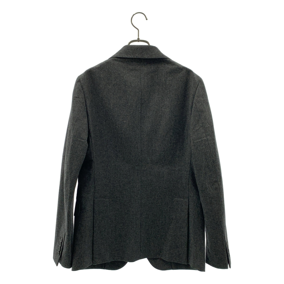 【美品】  THE GIGI / ザ・ジジ | セットアップ スーツ / KLIMT ウール フランネル ショールカラー 2B テーラードジャケット / スラックス | 46 | グレー | メンズ 美品】 THE GIGI / ザ・ジジ | セットアップ スーツ / KLIMT ウール