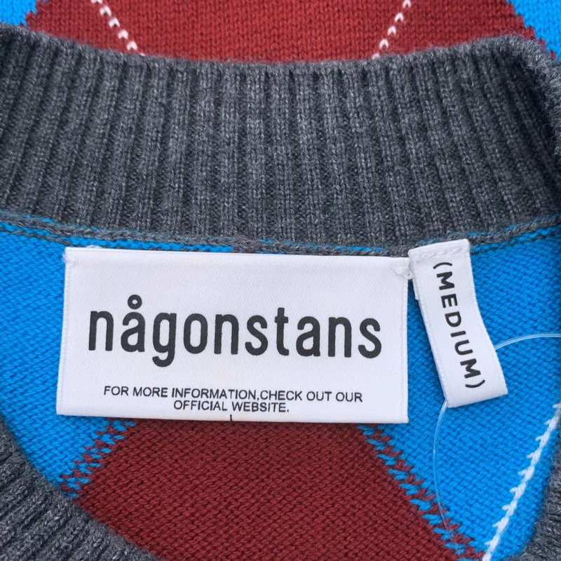 nagonstans / ナゴンスタンス | 2024SS | カレッジニットベスト | M | レディース