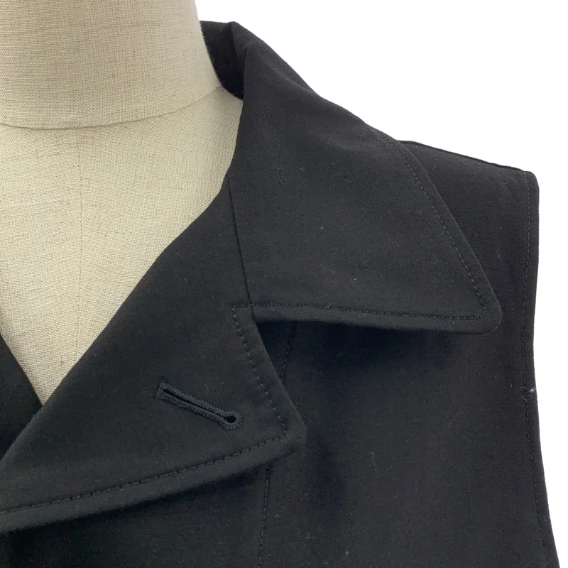 REGULATION Yohji Yamamoto / レギュレーションヨウジヤマモト | 2022AW | コットンツイル ノースリーブコート | 3 | レディース