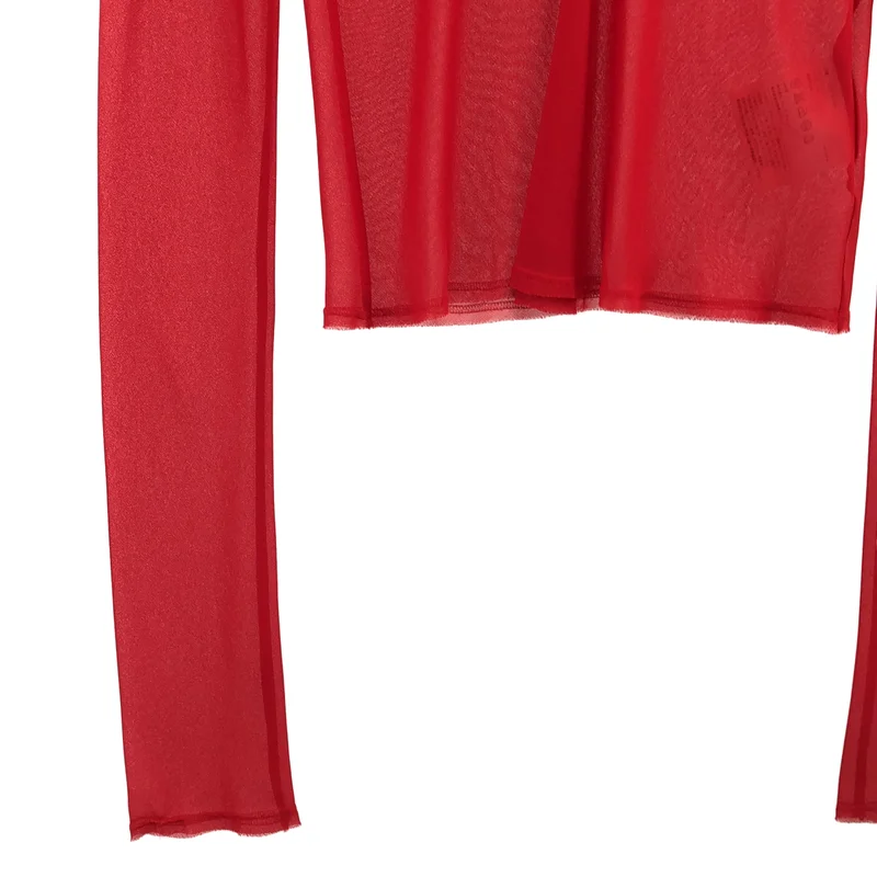COMME des GARCONS / コムデギャルソン | 2015SS | カットオフ シアー トップス | M | レディース