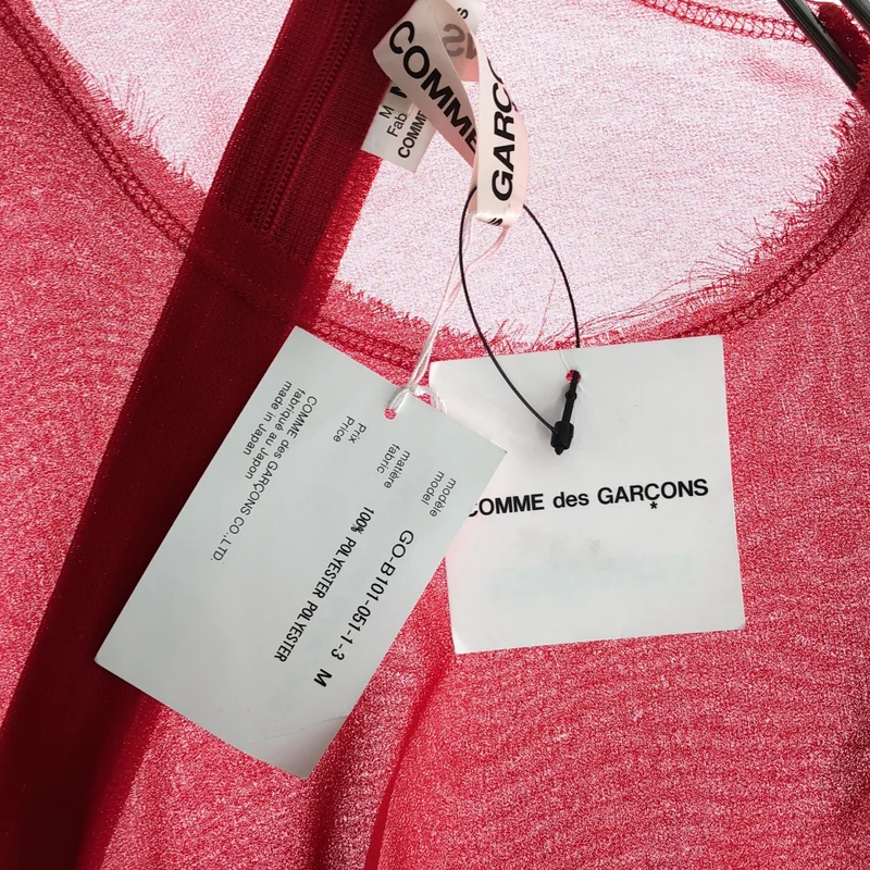 COMME des GARCONS / コムデギャルソン | 2015SS | カットオフ シアー トップス | M | レディース