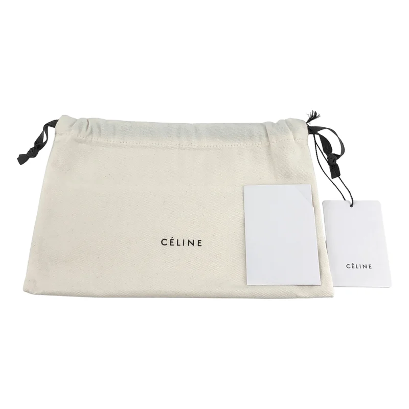 CELINE / セリーヌ | Cチャーム キルティングレザー ポーチ |