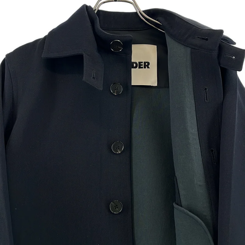 JIL SANDER / ジルサンダー | ウール 2wayカラー ジャケット | 32 | レディース
