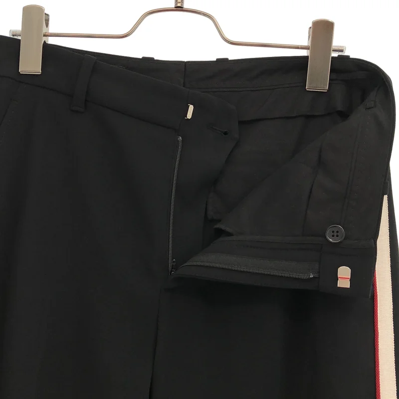 GUCCI / グッチ | サイドライン スラックス | 40 | レディース