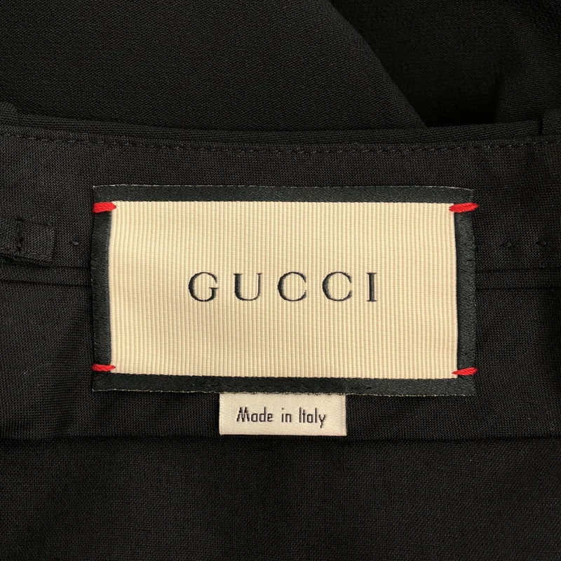 GUCCI / グッチ | サイドライン スラックス | 40 | レディース