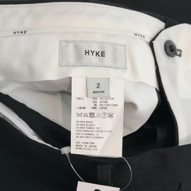 HYKE / ハイク | 2024AW | STRETCH WIDE LEG PANTS パンツ | 2 | レディース