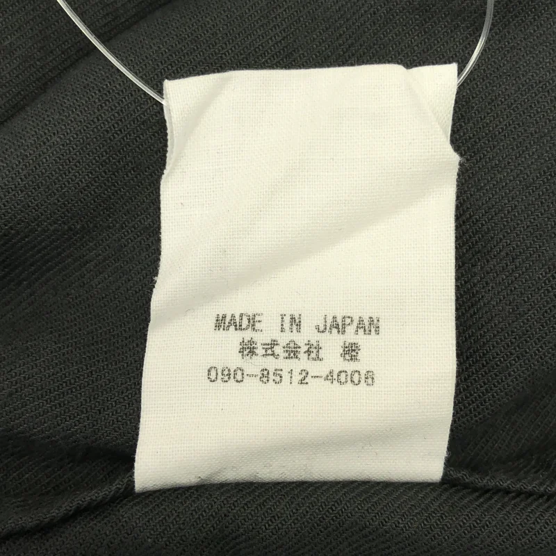 JUN MIKAMI / ジュンミカミ | コットン カシミヤ オーバーシルエット サイドポケット シャツ ワンピース |