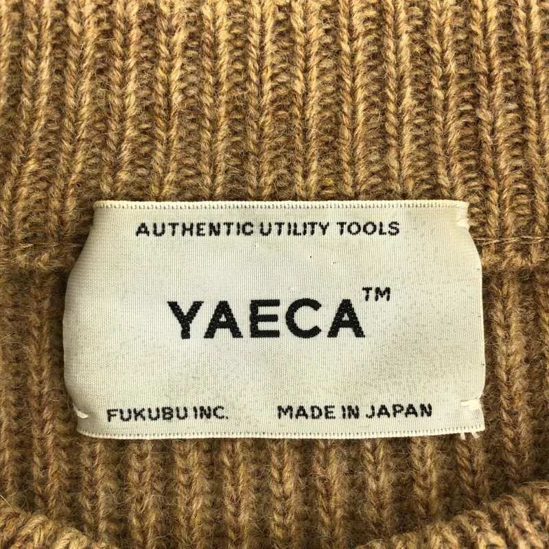 YAECA / ヤエカ | ウール プルオーバー リブニット | M | レディース