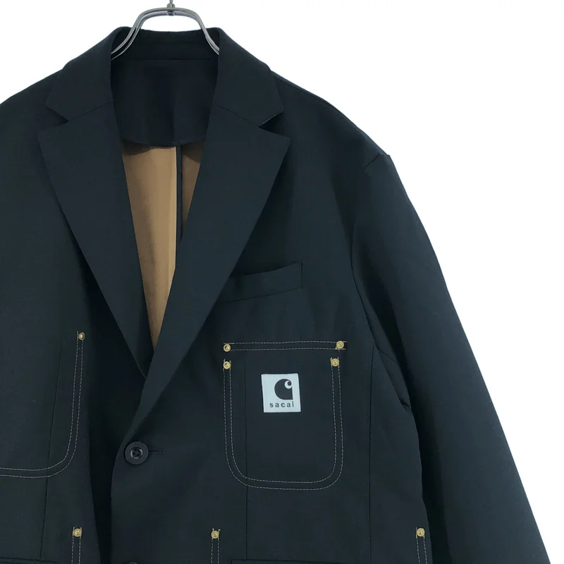 sacai / サカイ | 2024SS | ×Carhartt WIP / Suitign Bonding Jacket スーチングボンディング リバーシブルジャケット | 3 | メンズ