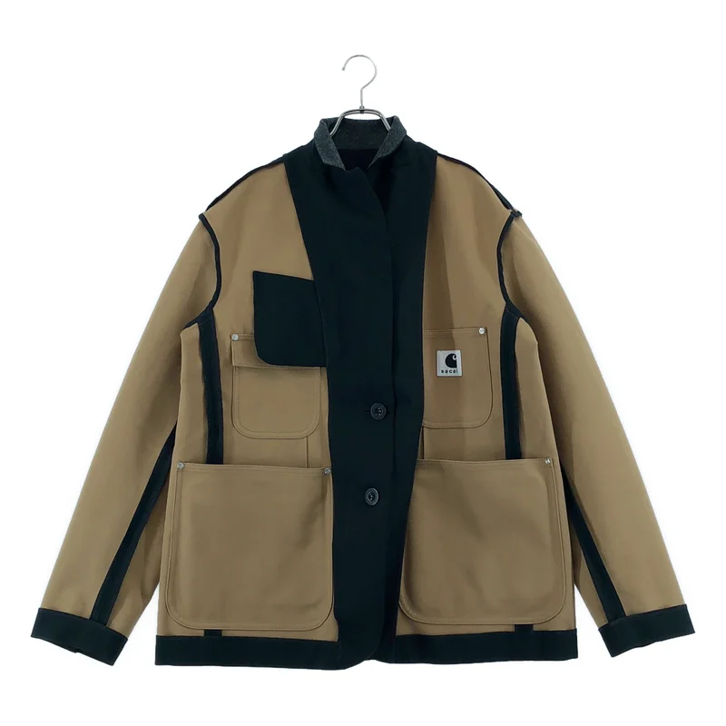 sacai / サカイ | 2024SS | ×Carhartt WIP / Suitign Bonding Jacket スーチングボンディング リバーシブルジャケット | 3 | メンズ