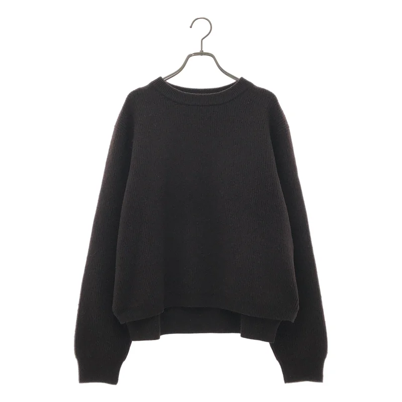 Acne Studios / アクネストゥディオズ | MISTY BOILED ウール サイドジップ ニット | S | レディース