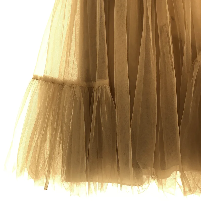 MURRAL / ミューラル | Leaf vein tulle skirt スカート | 1 | レディース