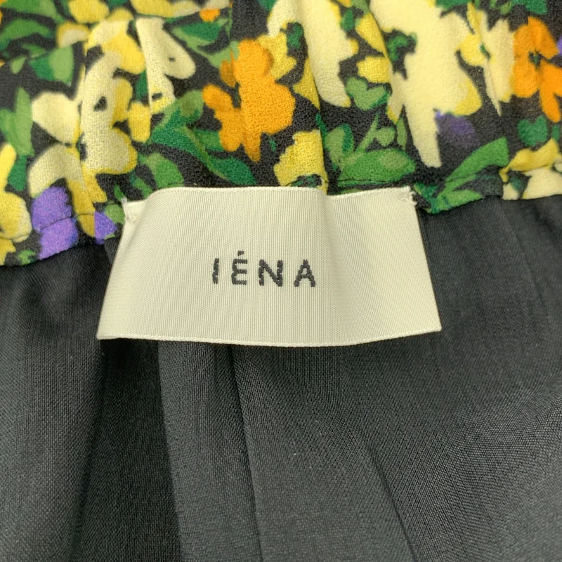 IENA / イエナ | 2023AW | フラワープリントエスカルゴスカート / 裏地付き | 36 | レディース