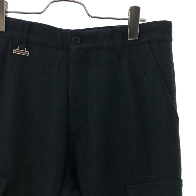 KRIS VAN ASSCHE / クリスヴァンアッシュ | ウール混 レイヤード カーゴパンツ | 46 | メンズ