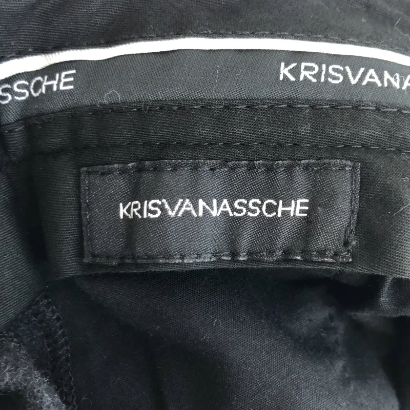 KRIS VAN ASSCHE / クリスヴァンアッシュ | ウール混 レイヤード カーゴパンツ | 46 | メンズ
