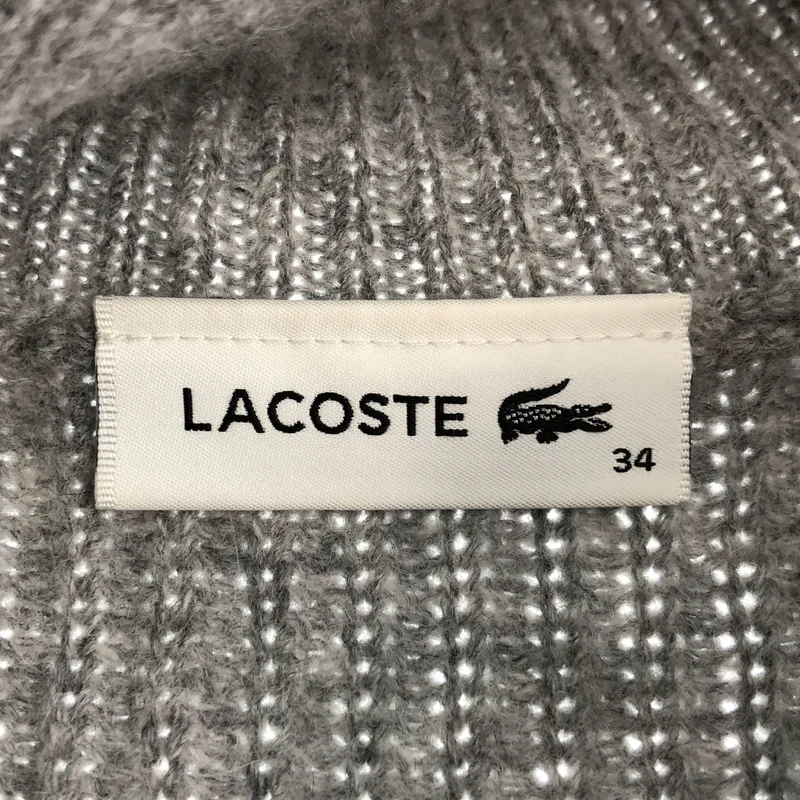 LACOSTE / ラコステ | プルオーバー ニット_長袖 AF270EL | 34 | レディース