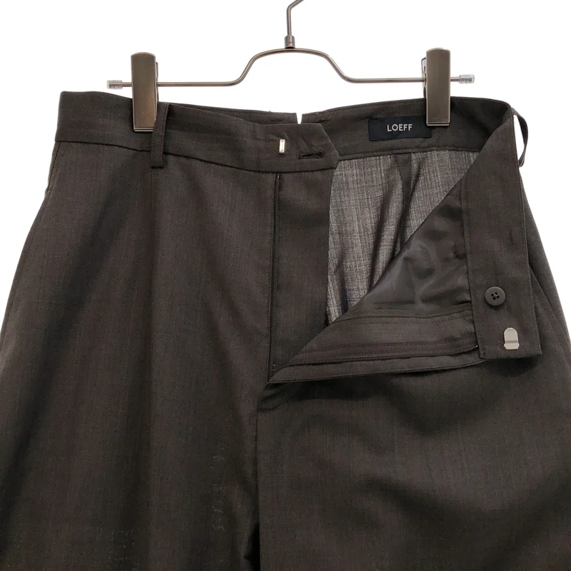 LOEFF / ロエフ | トロピカルウール ボンタン パンツ 8814-2-020260 | 2 | レディース