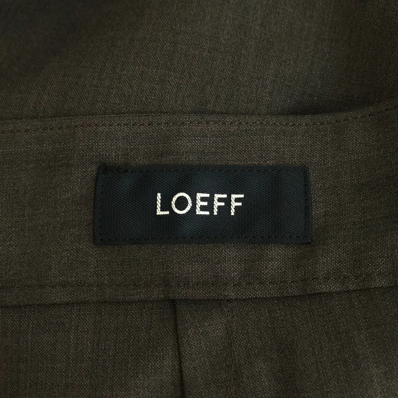 LOEFF / ロエフ | トロピカルウール ボンタン パンツ 8814-2-020260 | 2 | レディース