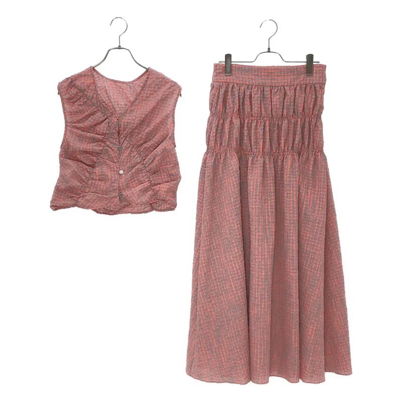 AMERI / アメリ | セットアップ / MEDI 2WAY SHIRRING TOP WITH SKIRT トップス スカート | M | レディース