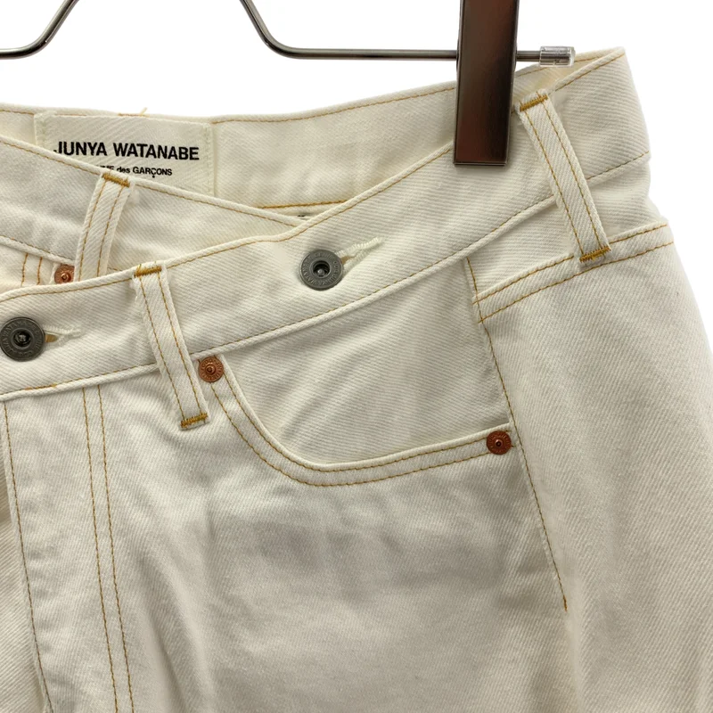 JUNYA WATANABE COMME des GARCONS denim / ジュンヤワタナベコムデギャルソンデニム | 2020AW | 再構築 デニムスカート | S | レディース