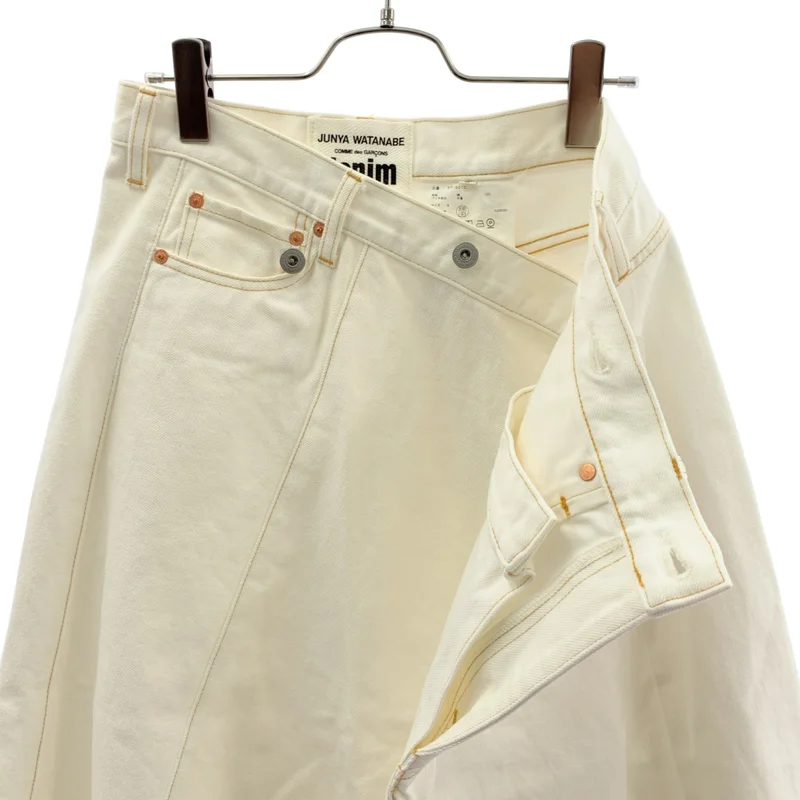 JUNYA WATANABE COMME des GARCONS denim / ジュンヤワタナベコムデギャルソンデニム | 2020AW | 再構築 デニムスカート | S | レディース