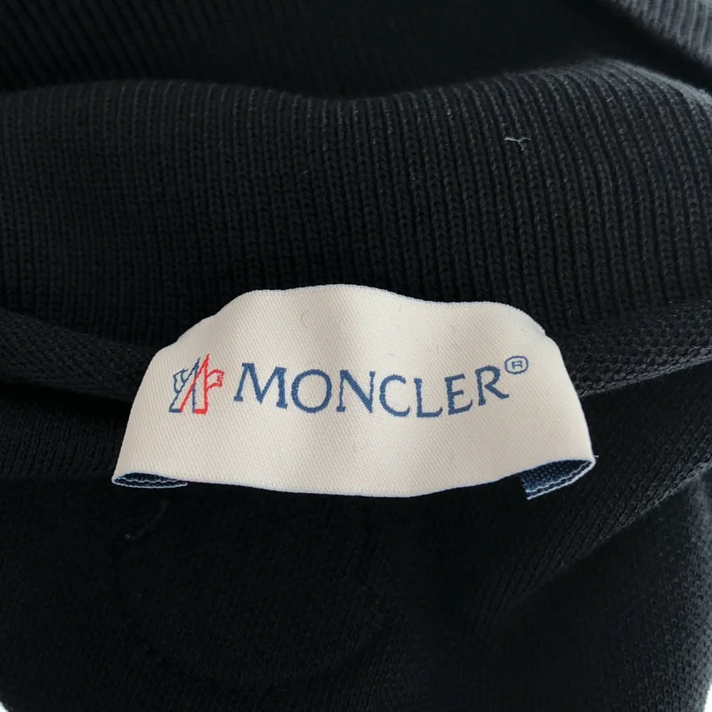 MONCLER / モンクレール | SS DRESS / 異素材切り替え ベルテッドワンピース | S | レディース
