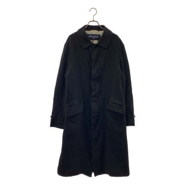 【美品】  COMME des GARCONS HOMME / コムデギャルソンオム | 2026SS | MA-1 CARDIGAN ナイロン コットン カーディガン | S | ブラック | メンズ COMME des GARCONS HOMME / コムデギャルソンオム | 2026SS | MA-1