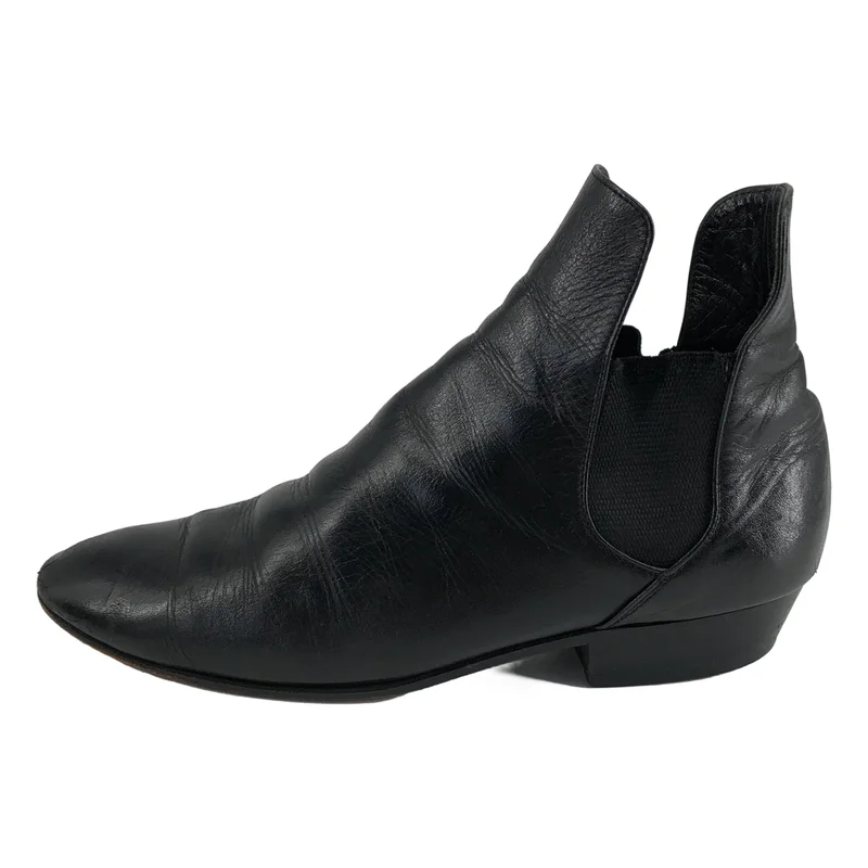 COMME des GARCONS / コムデギャルソン | レザー サイドゴアブーツ | 23 | レディース