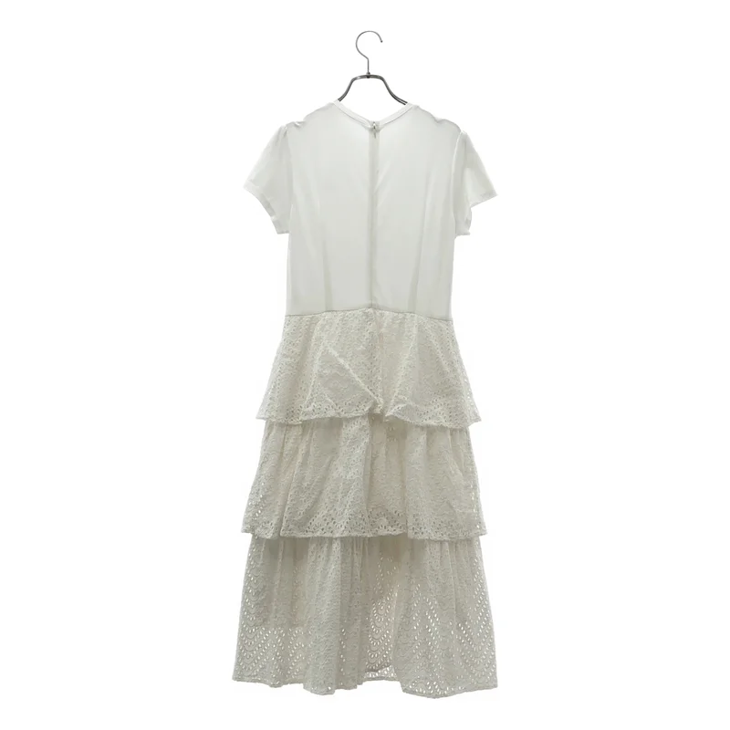 BORDERS at BALCONY / ボーダーズアットバルコニー | LACE DRESS ワンピース BD2111-3E-22 | 38 | レディース