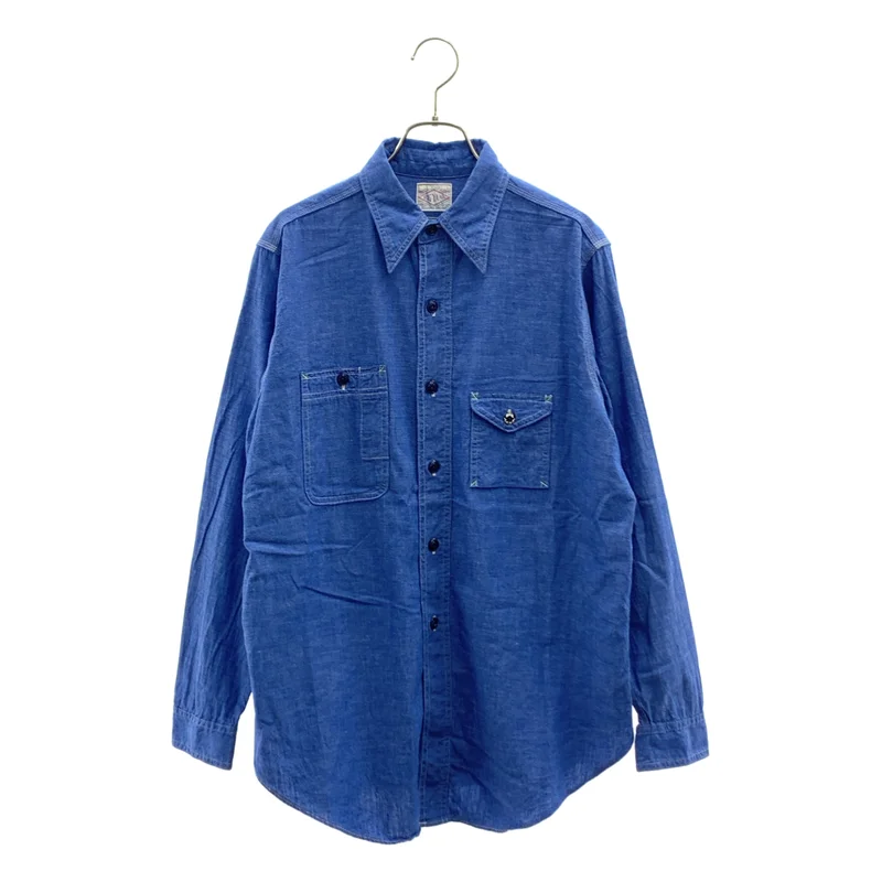 ANATOMICA / アナトミカ | BIG YANK 別注 WORK SHIRT 1935 シャンブレー ワークシャツ | 15 1/2 | メンズ