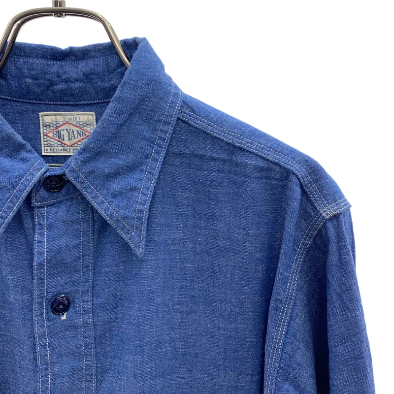 ANATOMICA / アナトミカ | BIG YANK 別注 WORK SHIRT 1935 シャンブレー ワークシャツ | 15 1/2 | メンズ