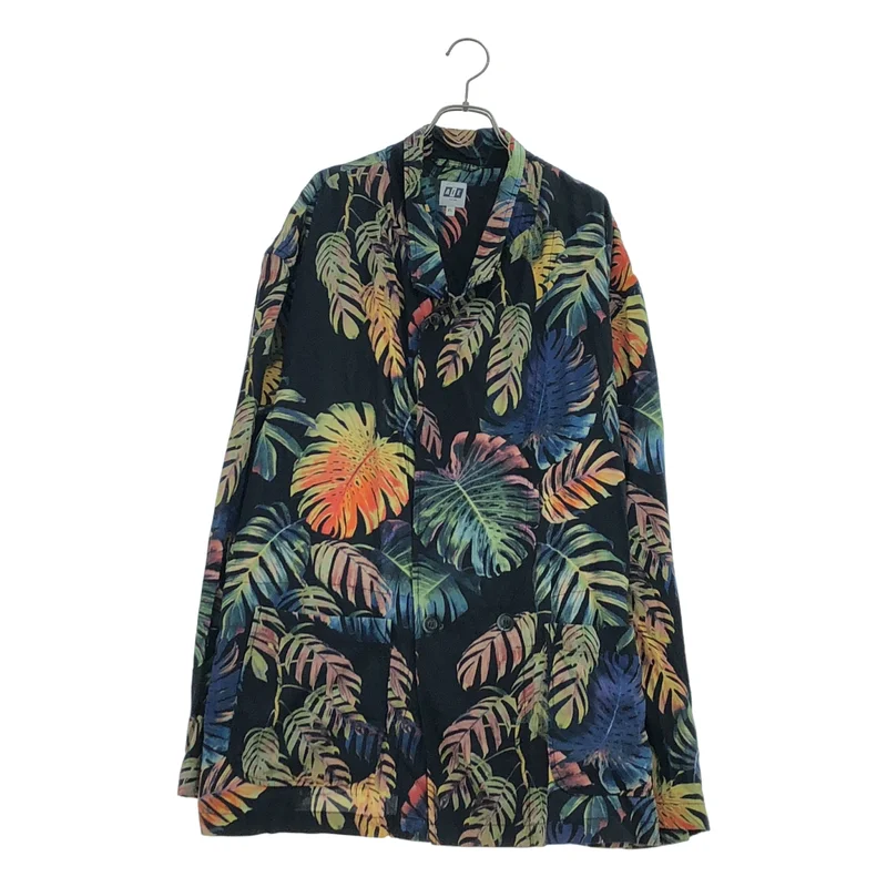 AiE / エーアイイー | レーヨン ボタニカルプリント シャツジャケット | XL | メンズ