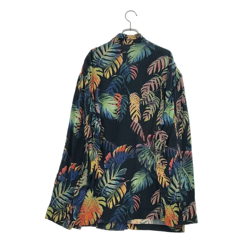 AiE / エーアイイー | レーヨン ボタニカルプリント シャツジャケット | XL | メンズ