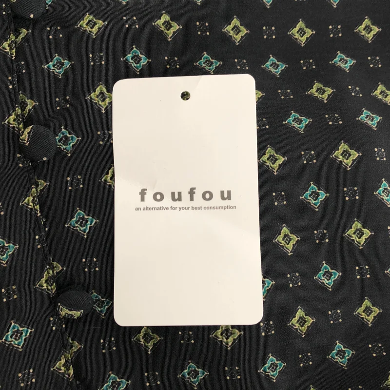 foufou / フーフー | matte crepe de china one piece ワンピース