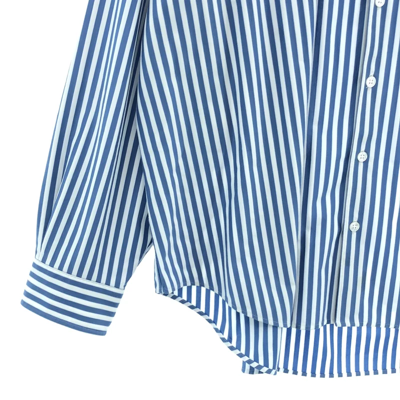 KANEMASA / カネマサ | 2023SS | LONDON STRIPE DRESS JERSEY SHIRT / ロンドンストライプ ドレスジャージーシャツ | 2 | メンズ