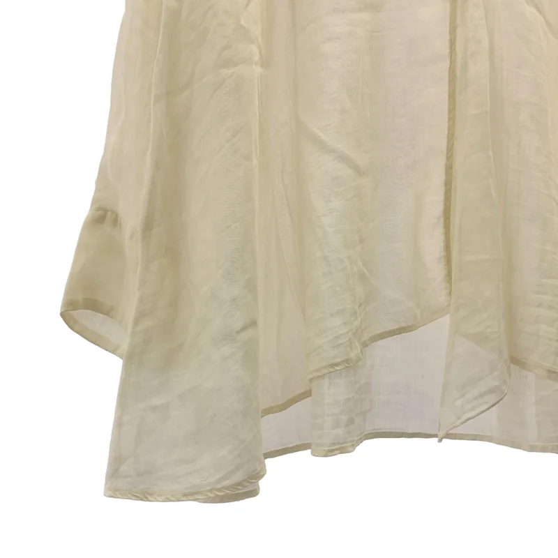 forte_forte / フォルテフォルテ | コットン シルク プルオーバーブラウス シャツ | 1 | レディース