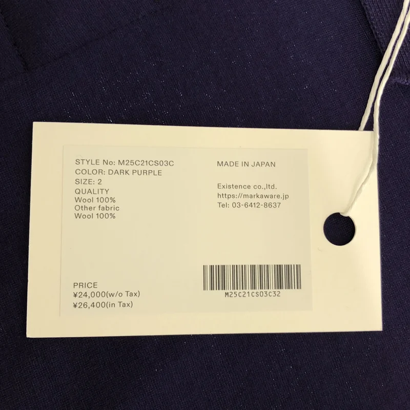 marka / マーカ | TWO BUTTON POLO L/S TEE ニット ポロシャツ | 2 | メンズ