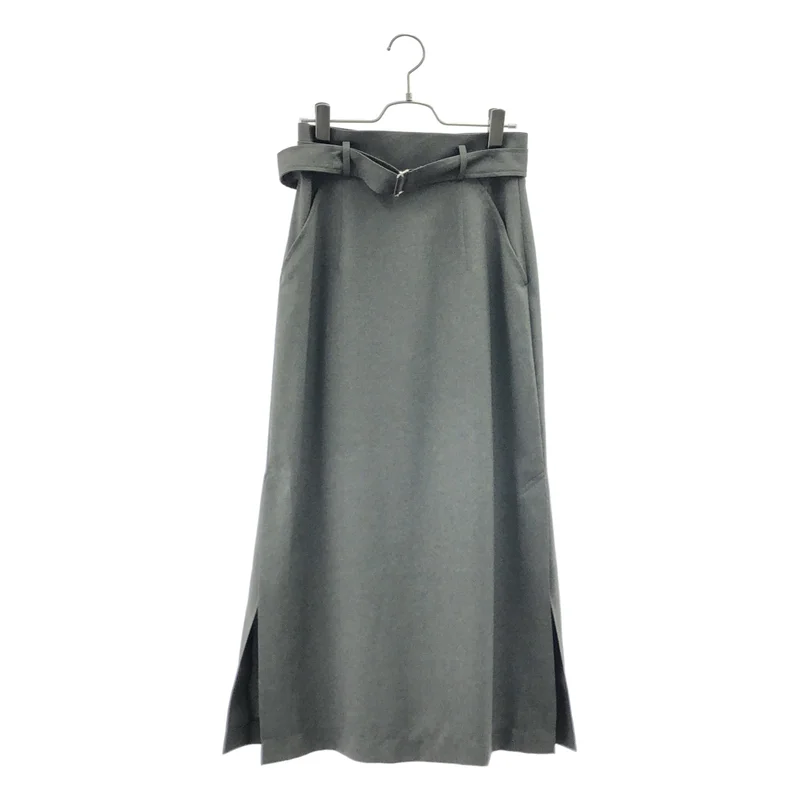 foufou / フーフー | semi-tight skirt / ベルテッド セミタイトスカート | 0 | レディース