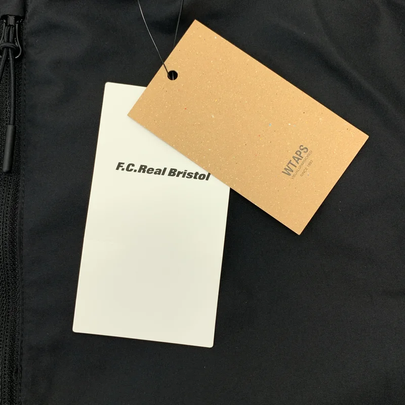 F.C.R.B / エフシーアールビー | × WTAPS / ダブルタップス  ZEBRA PRACTICE LONG PANT / ロゴ ドローストリング パンツ | M | メンズ