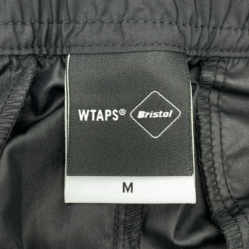 F.C.R.B / エフシーアールビー | × WTAPS / ダブルタップス  ZEBRA PRACTICE LONG PANT / ロゴ ドローストリング パンツ | M | メンズ