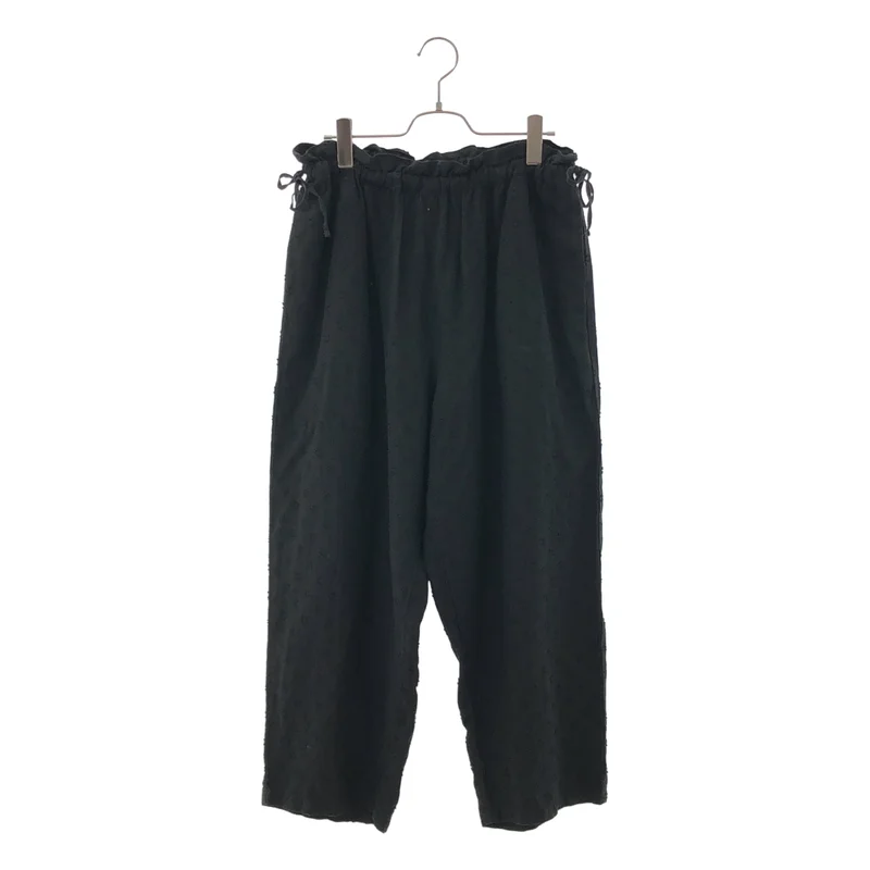 nest robe / ネストローブ | リネン コットン ジャガードドット パンツ | F | レディース