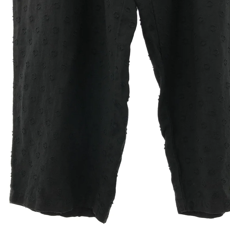 nest robe / ネストローブ | リネン コットン ジャガードドット パンツ | F | レディース
