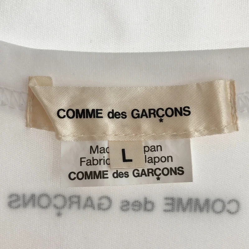 COMME des GARCONS / コムデギャルソン | 2025SS | バックロゴ Tシャツ_半袖 GO-T002 | L | レディース