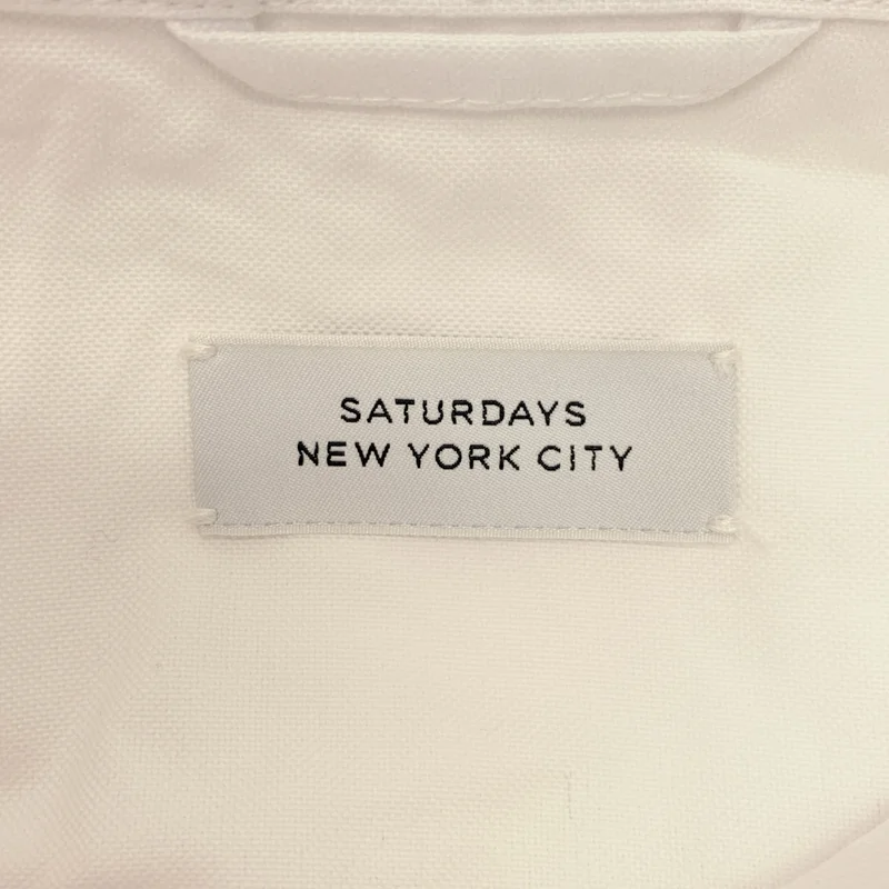 WIND AND SEA / ウィンダンシ― | × Saturdays NYC / サタデーズ ニューヨークシティ CROSBY BD / ロゴ シャツ | M | メンズ